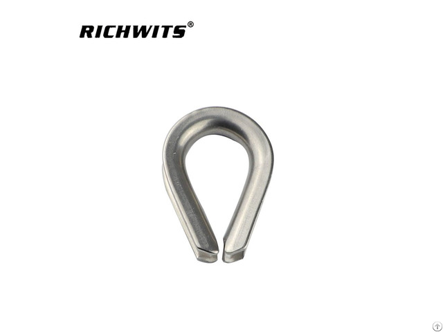 Stainless Steel Thimble For Cable Fittings