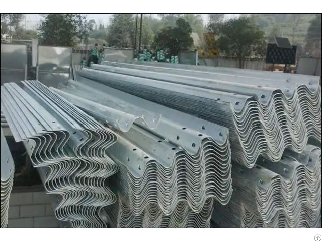 Corrugated Steel Beam Barrier