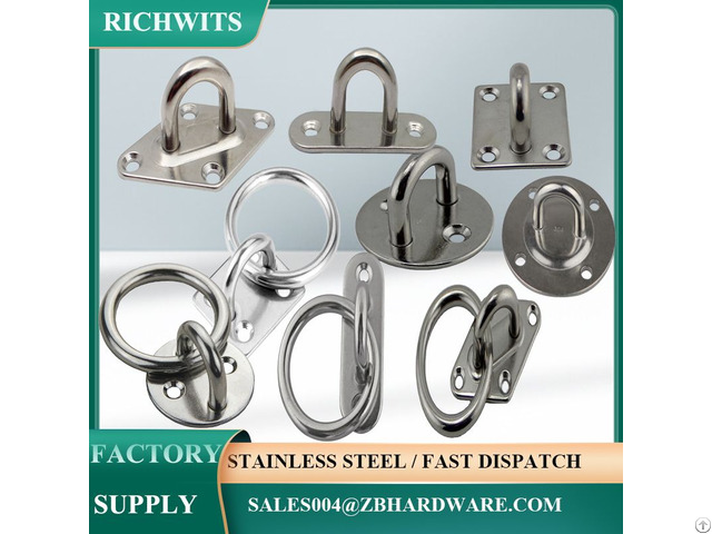 Stainless Steel Eye Plates