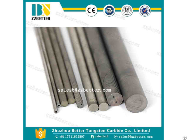 K05 K40 Tungsten Carbide Rods Solid Hard Metal Rod Cemented Welding At Factory Price