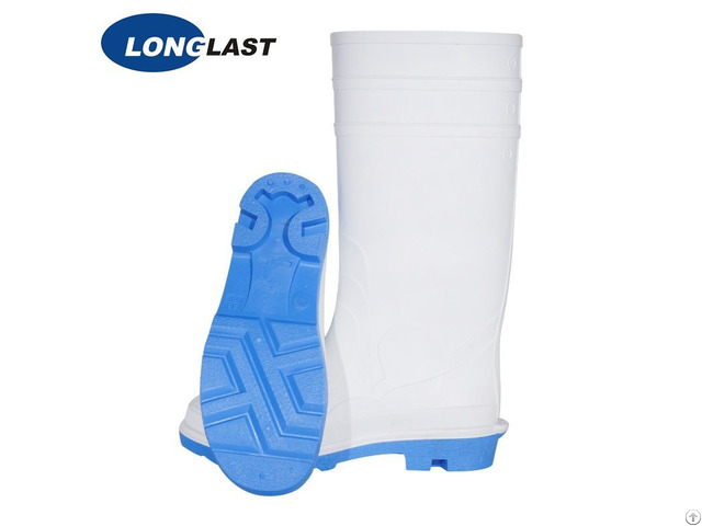 White Safety Rubber Boots For Food Industry Ll 4 12