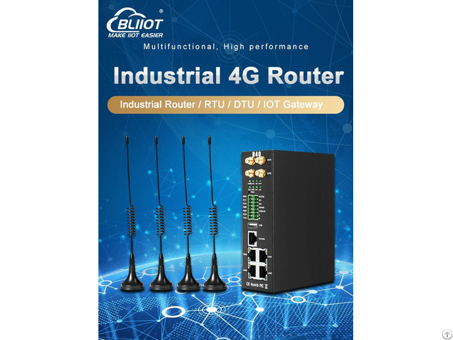 R40 Outdoor Power Line Monitoring Cellular 4g Lte Industrial Iot Edge Router