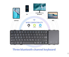 Three Channel Bluetooth Keyboard
