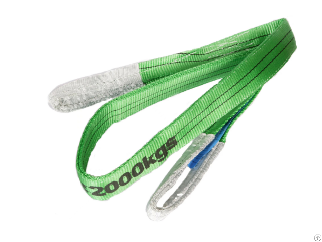 Eb Double Eyes Polyester Flat Webbing Sling