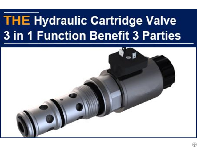 Cartridge Valve 3 In 1 Benefit Three Parties