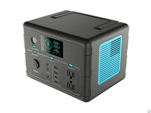 Outdoor Portable 500w Rechargeable Emergency Generator Power Station