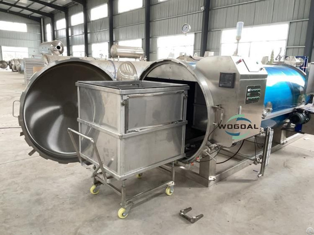 Industrial Autoclave Retort For Sterilizing Edible Birds Nest