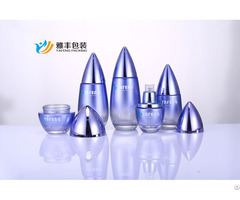 Luxury Skin Care Cosmetic Packaging Containers Gradient Skincare Jar And Bottle Set