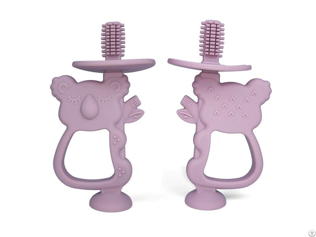 Baby Teether And Toothbrush