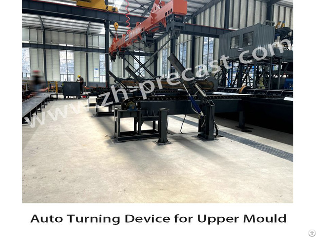 Auto Turning Device For Upper Mould