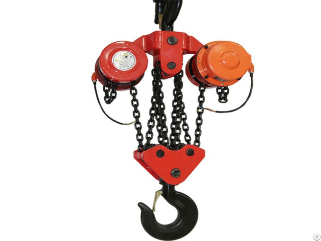 Low Speed Safe Lifting Chain Electric Group Hoist