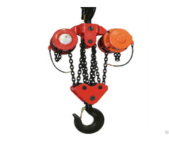 Low Speed Safe Lifting Chain Electric Group Hoist