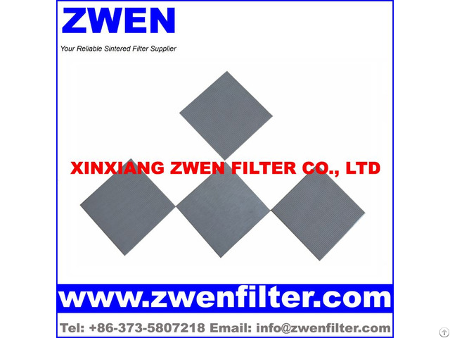 Multilayer Sintered Mesh Filter Sheet