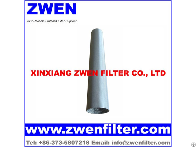 Sintered Mesh Filter Tube