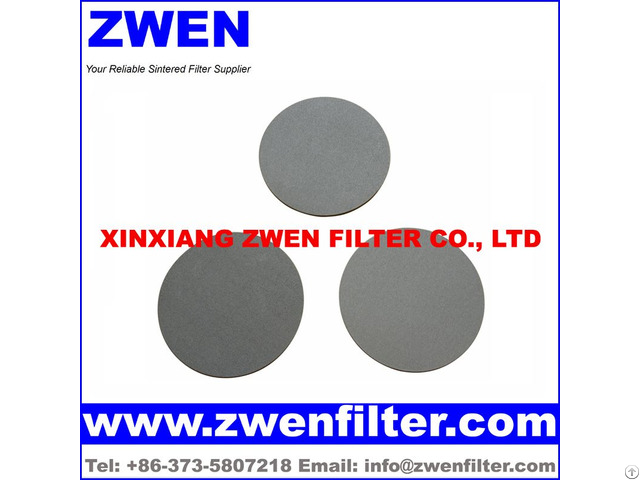 Sintered Powder Filter Disc