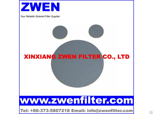 Ti Sintered Powder Filter Disc