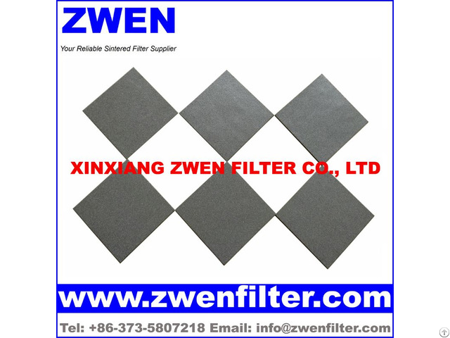 Ti Sintered Powder Filter Plate