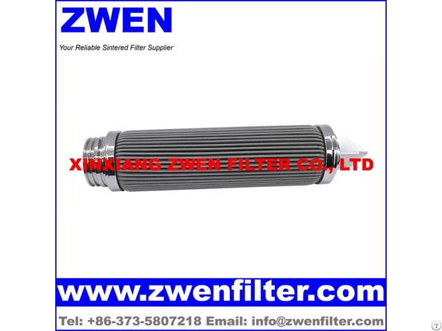 Pleated Metal Filter Element