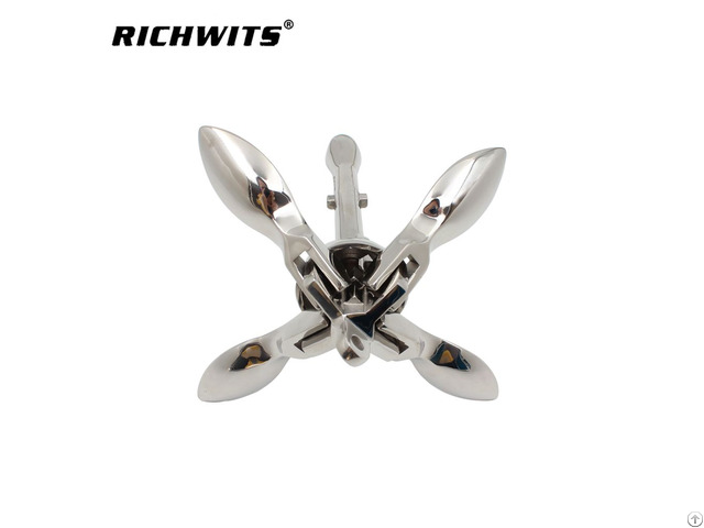 Stainless Steel Yacht Boat Folding Anchor