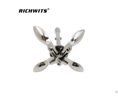 Stainless Steel Yacht Boat Folding Anchor
