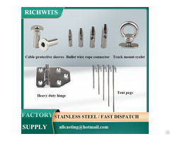 Oem Customized Investment Casting Hardware In Stainless Steel For Construction
