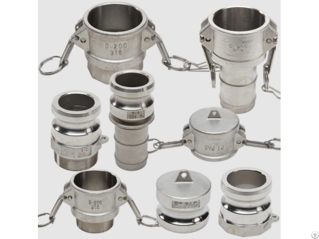 Stainless Steel Camlock Pipe Fittings From Stock