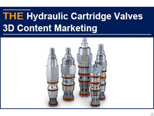 Hydraulic Cartridge Valves 3d Content Marketing