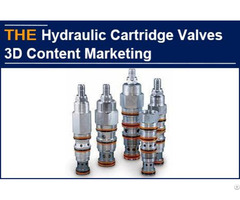 Hydraulic Cartridge Valves 3d Content Marketing