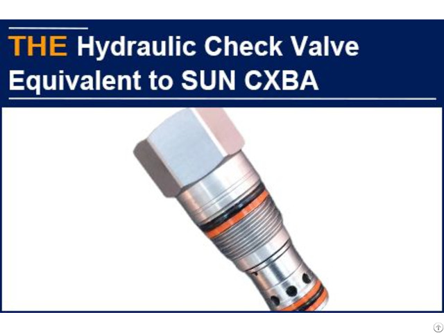 Hydraulic Check Valve Equivalent To Sun Cxba