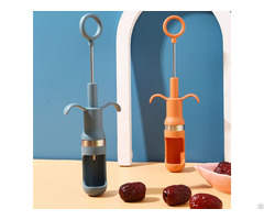 Portable Cherry Fruit Corer Remover Multi Function Date Olive Pitter Tool