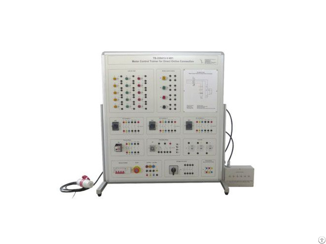 Tb 220413 V 001 Motor Control Trainer For Direct Online Connection