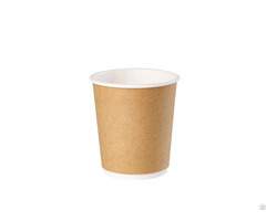 Double Wall Kraft Cup Hot Drinking