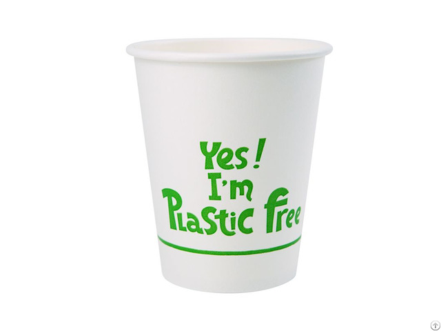 Plastic Free 8oz Takeout Cup