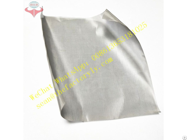 Ni201 Pure Nickel Wire Screen Cloth Plain Twill Weave 400 300 200 100 80 60 40 Mesh