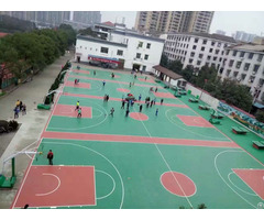 Basketball Court Floor Spu Silicone Polyurethane Rubber Flooring