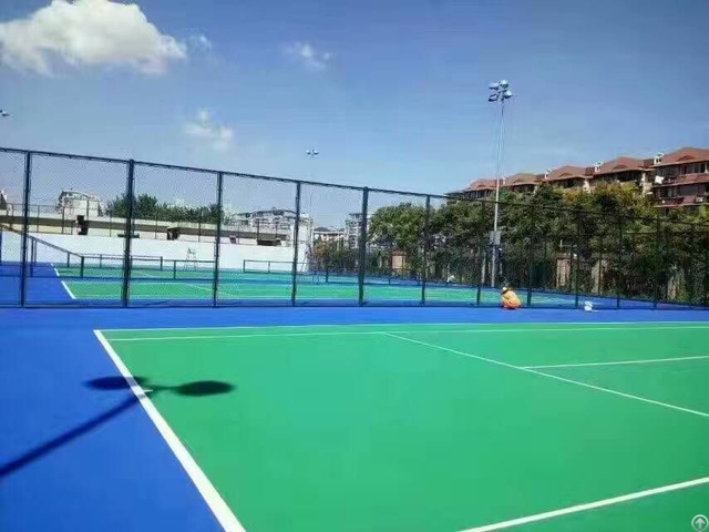 Elastic Acrylic Tennis Field