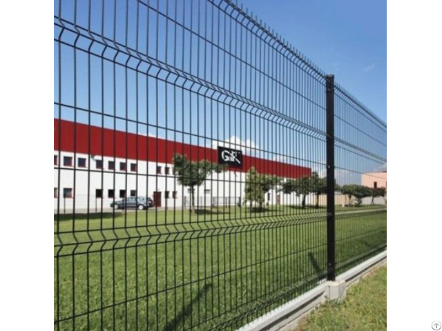 Curvy Welded Mesh Panels