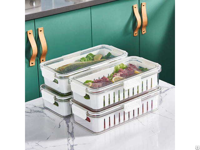 Fresh Container Storage Box Refrigerator Organizer