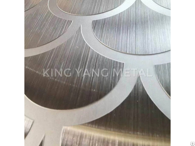 Stainless Steel Sheet With Etched Finish