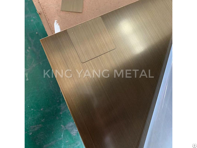Antique Color Stainless Steel Sheet