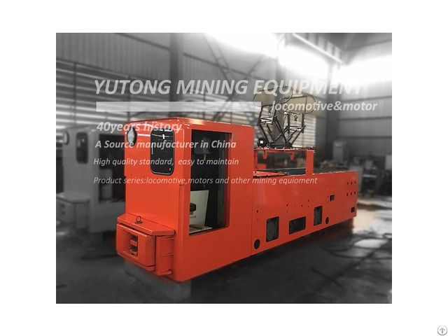 Narrow Gauge 10 Ton Mining Trolley Accumulator Locomotive