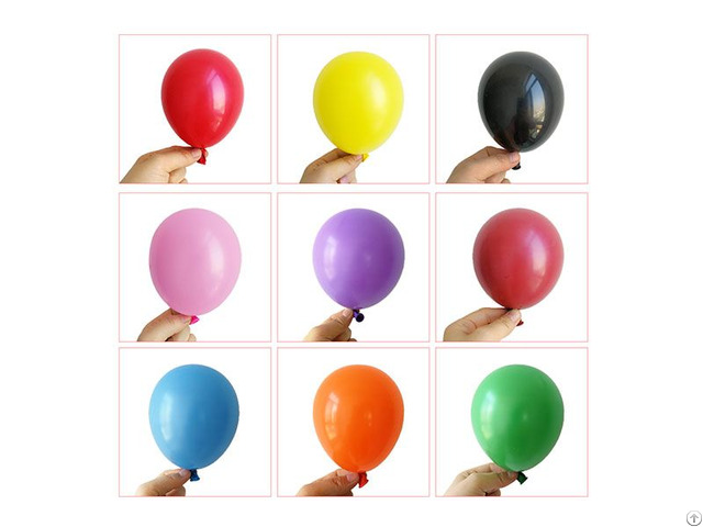 Matte Color Round Balloons