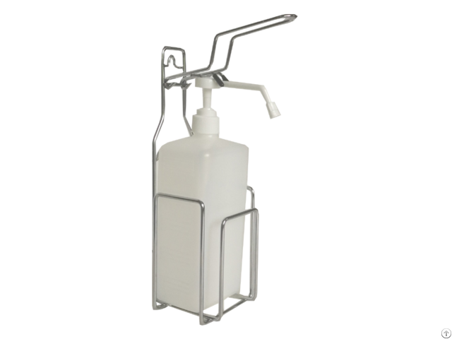 Stainless Steel Elbow Sanitizer Dispenser Customize According To Your Bottle