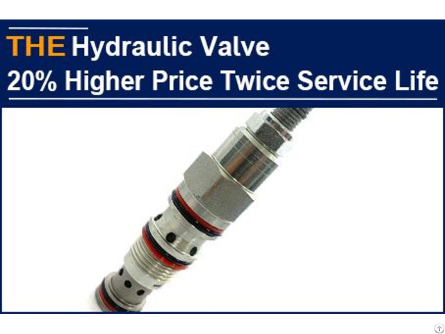 Hydraulic Valve 20% Higher Price Twice Service Life