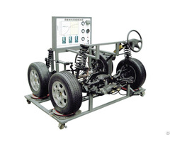 Automotive Four Wheel Steering Training Equipment Didactic For Vocational Schools