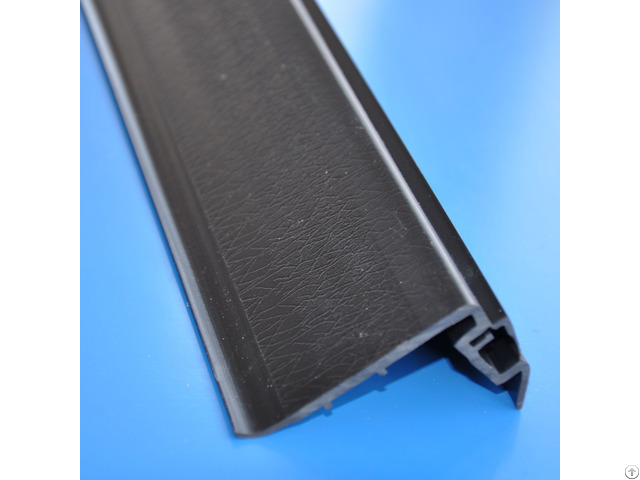 Decorative Pvc Profiles For Bus Train And Cars Texture Surface Customized