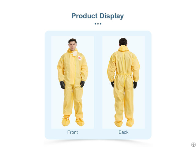 Type 3b 4b Chemical Protective Coverall