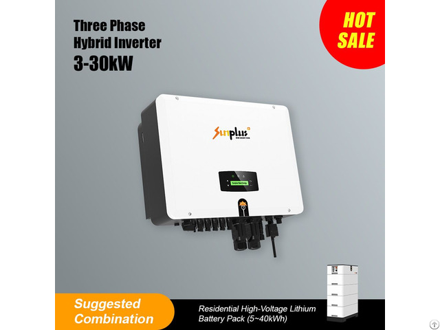 Hybrid Inverter Three Phase 3 30kw