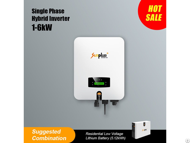 Hybrid Inverter Single Phase 1 6kw