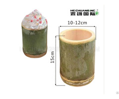 Bamboo Tube 15cm In Height For Ice Cream
